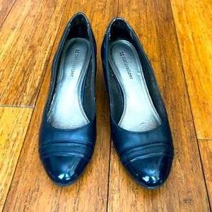 Navy Naturalizer Size 8 Wedge Business